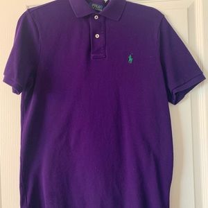 Purple Ralph Lauren Polo shirt